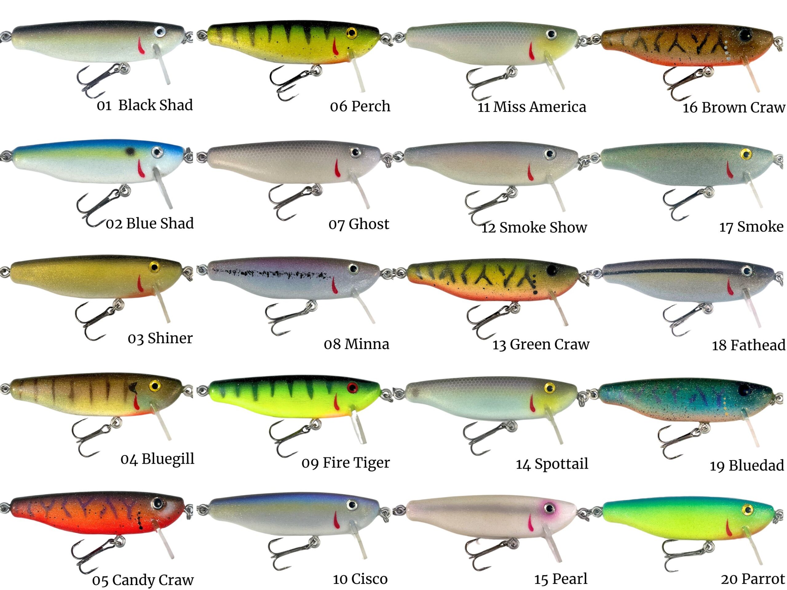 Crankbaits NEW x20 ---- NO GRIDLINES